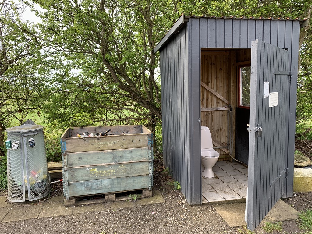 For emptying camping toilets